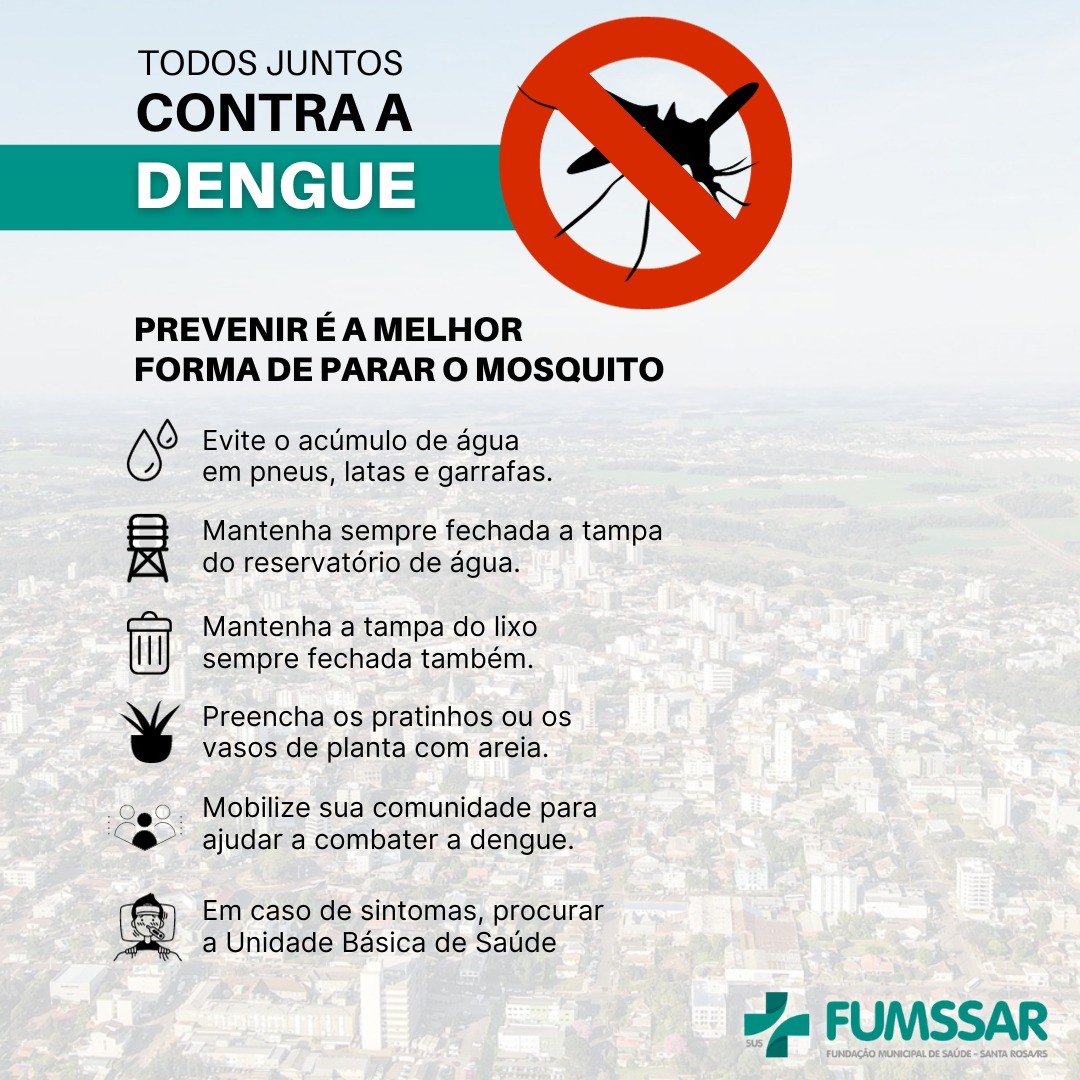 Todos juntos contra a Dengue